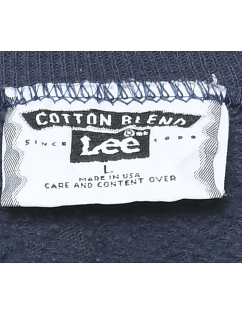 Lee Petersham Embroidered Sweatshirt - L