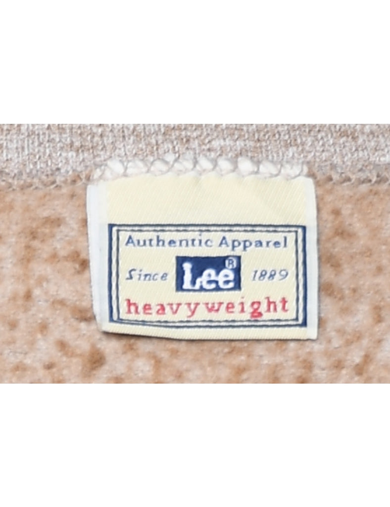 Lee Plain Beige Sweatshirt - XL