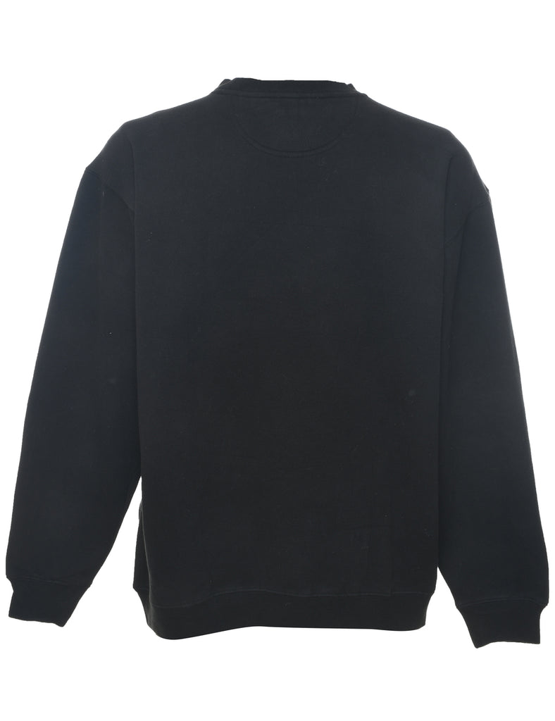 Lee Plain Black Sweatshirt - L