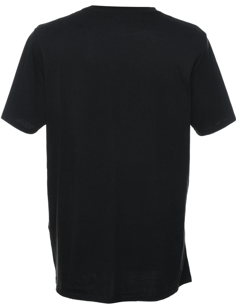 Levi's Black & Off-White Printed T-shirt - XL