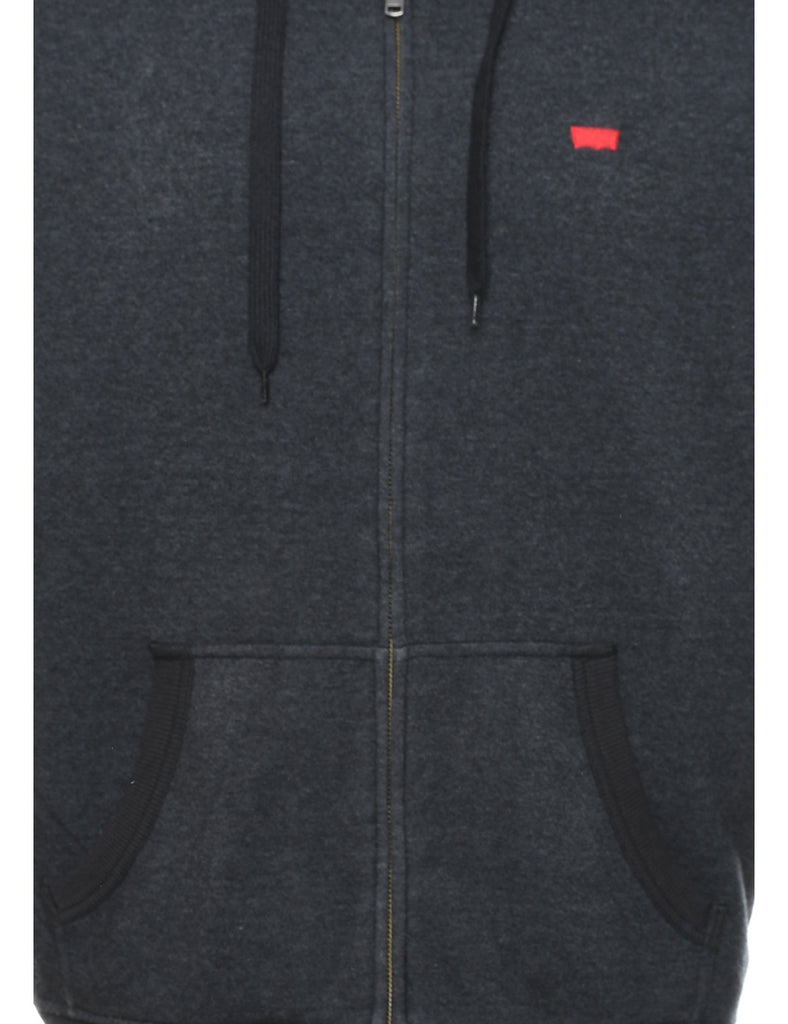 Levi's Hooded Fleece Lined Sweatshirt - M