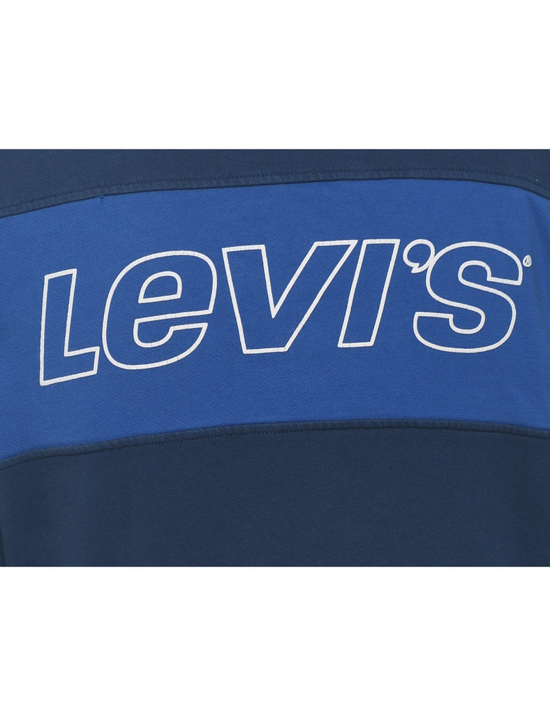 Levi's Printed Navy Sweatshirt - S