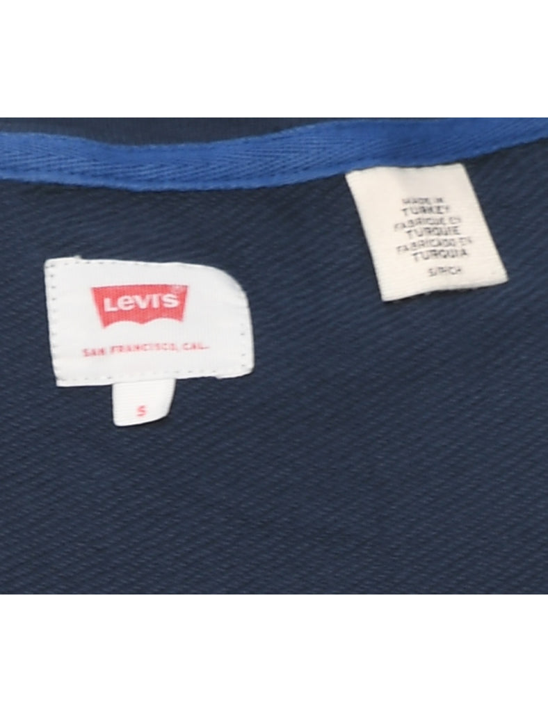 Levi's Printed Navy Sweatshirt - S