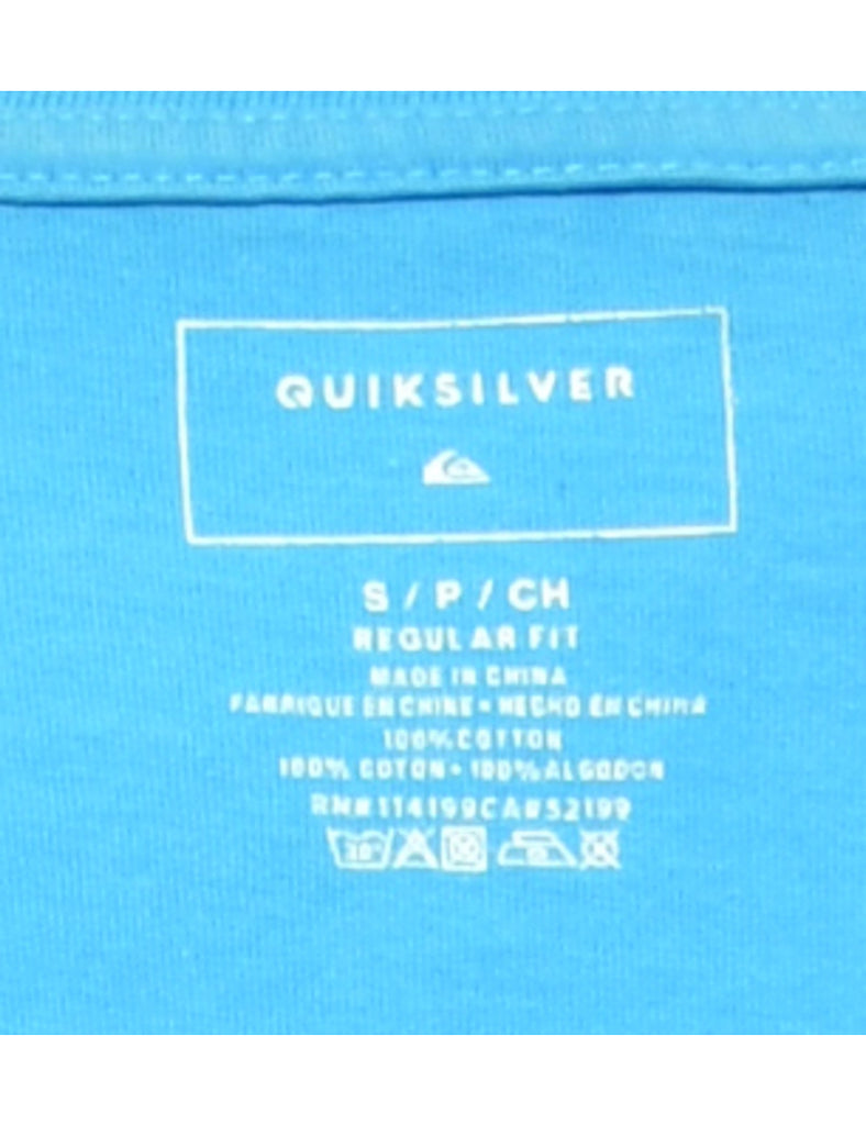 Light Blue Printed T-shirt - S