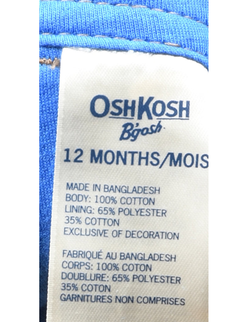 Light Brown Cute Corduroy Dungarees - 12 MONTHS