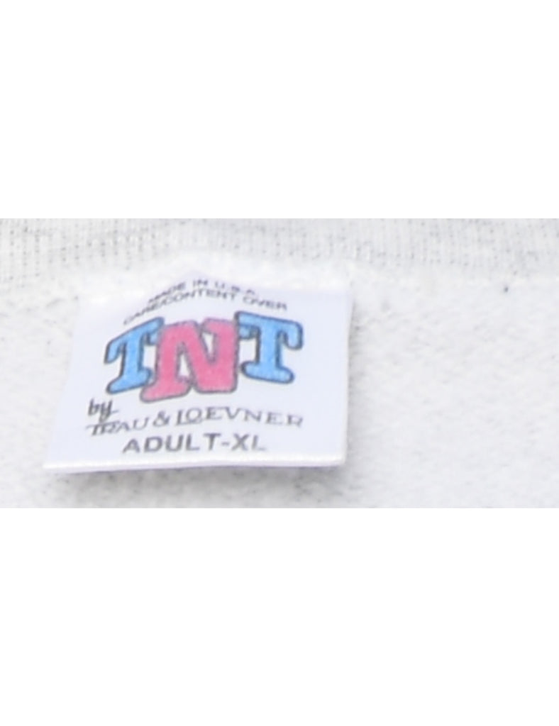 Light Grey Printed Penn State Sweatshirt - XL