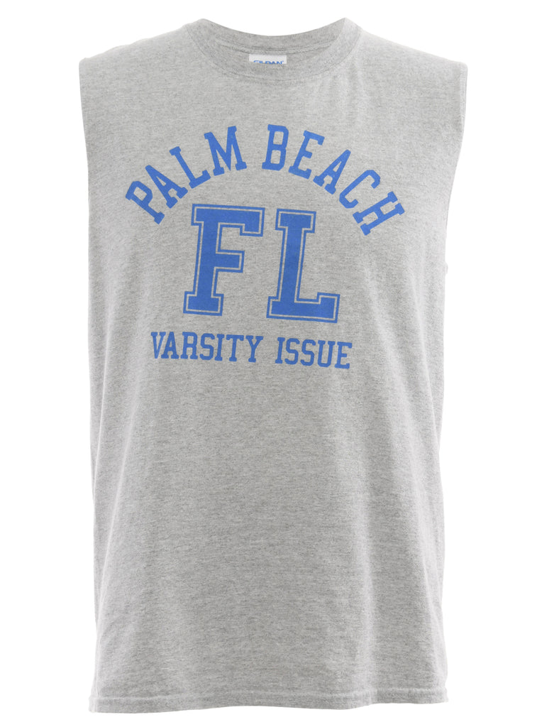 Light Grey Printed T-shirt - M