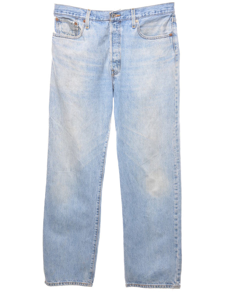 Light Wash Levis 501 Jeans - W35 L32