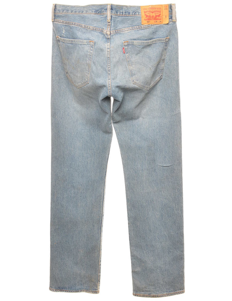 Light Wash Levis 501 Jeans - W37 L35
