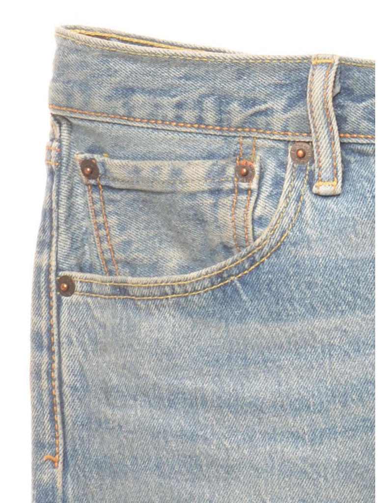 Light Wash Levis 501 Jeans - W37 L35