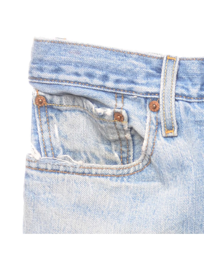 Light Wash Levis 501 Jeans - W35 L32