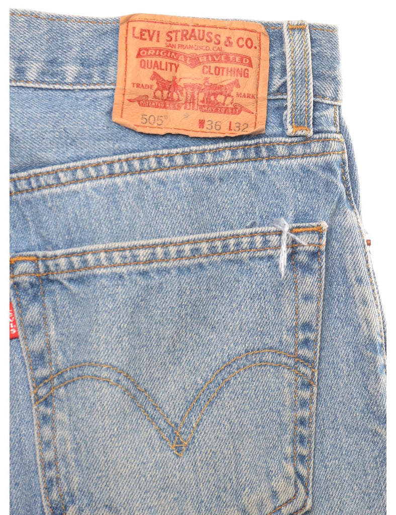 Light Wash Levis 505 Jeans - W33 L30