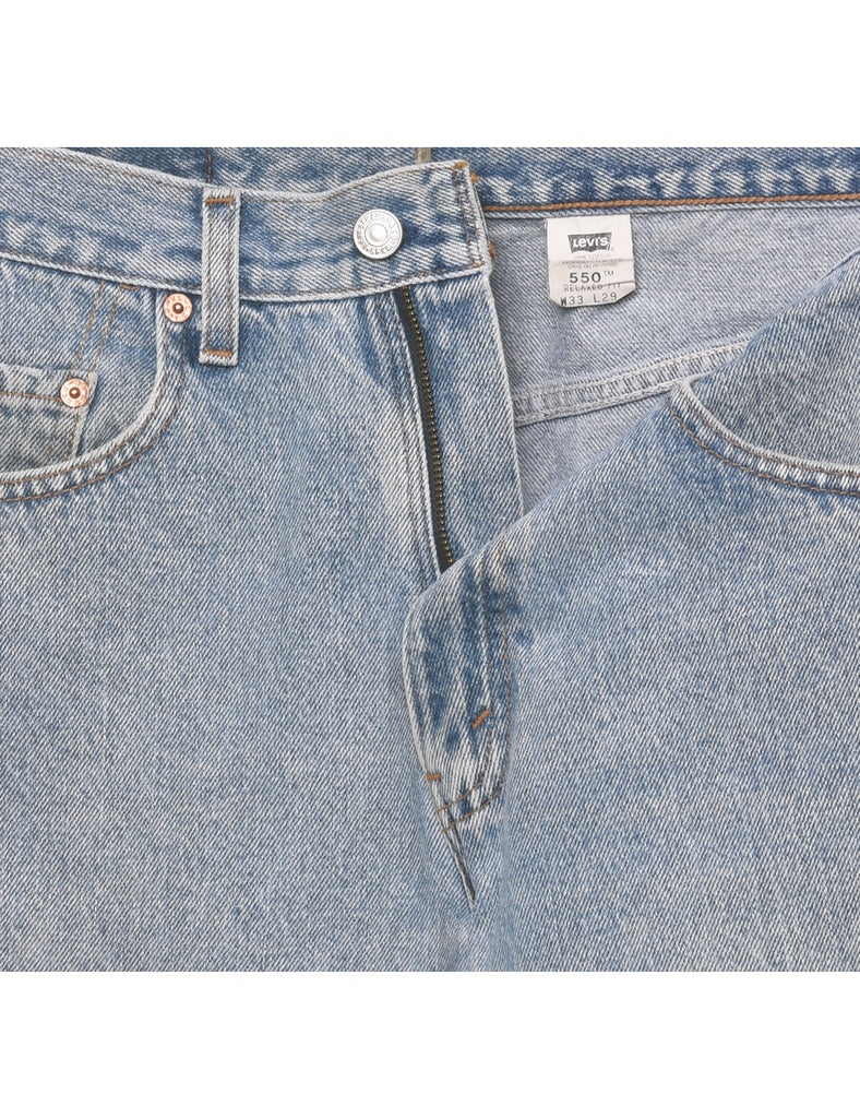 Light Wash Levis 550 Jeans - W33 L29