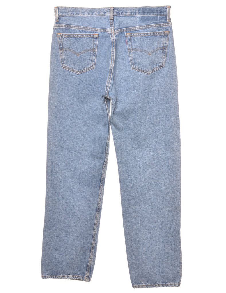 Light Wash Straight-Leg Jeans - W34 L31