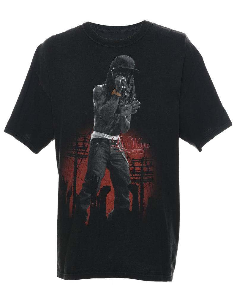 Lil Wayne Printed T-shirt - XL