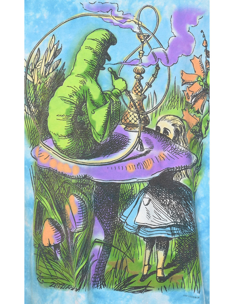 Liquid Blue Alice & Wonderland T-Shirt - XL