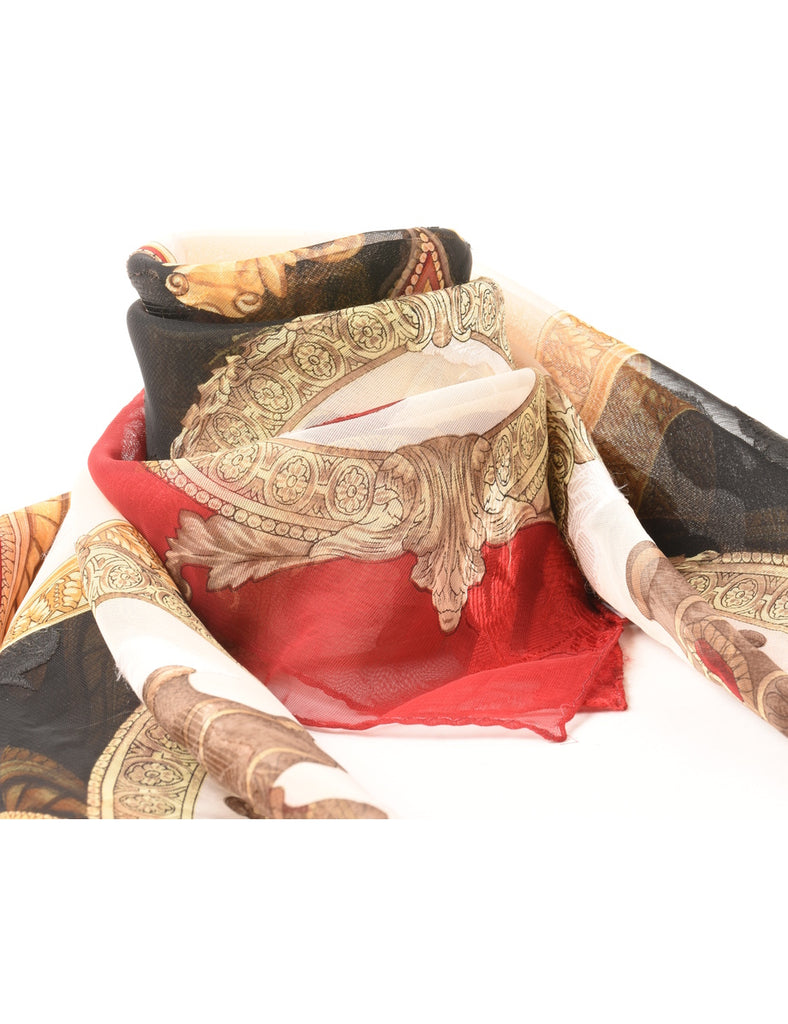 Liz Claiborne Versace Print Scarf - L