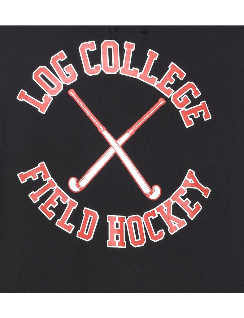 Log College Printed Hoodie - XL