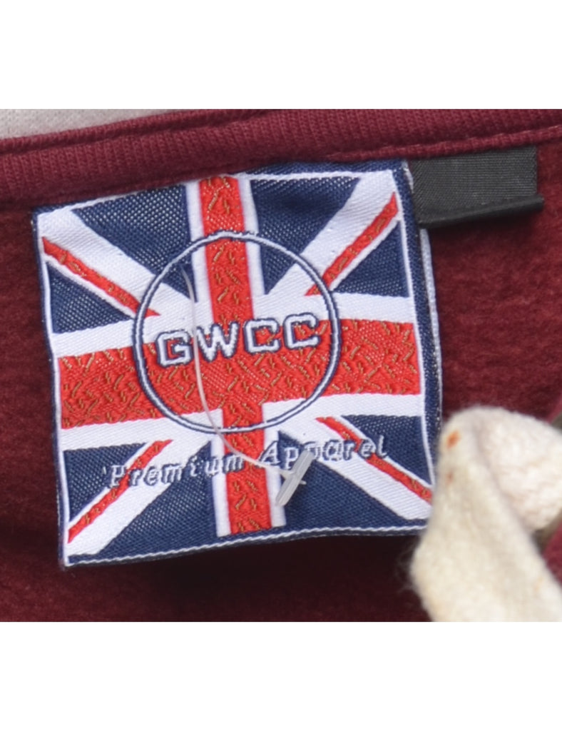 London England Printed Hoodie - L