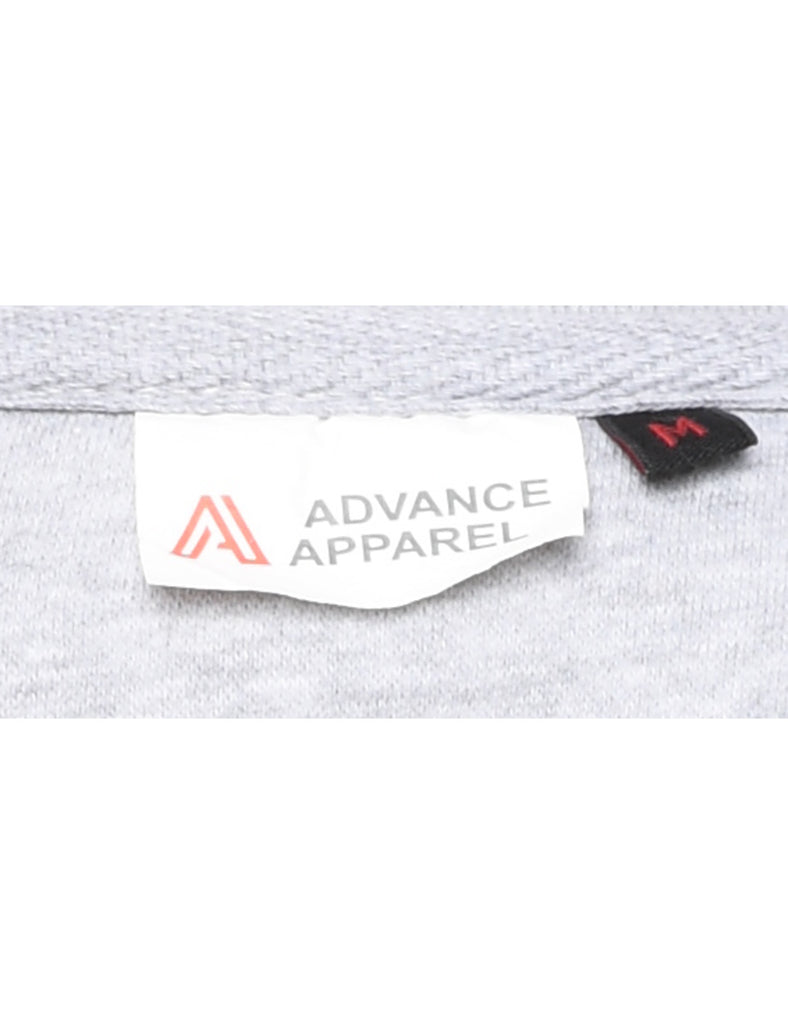 London Marl Grey Printed Sweatshirt - M