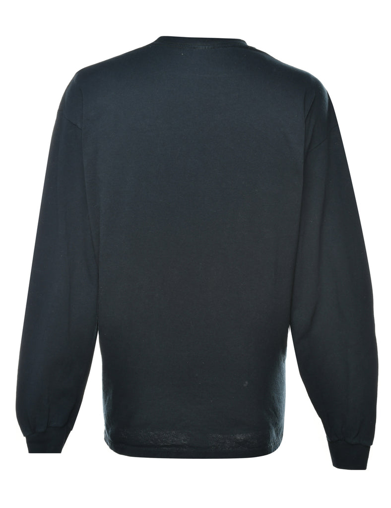 Long Sleeve Printed T-shirt - XL