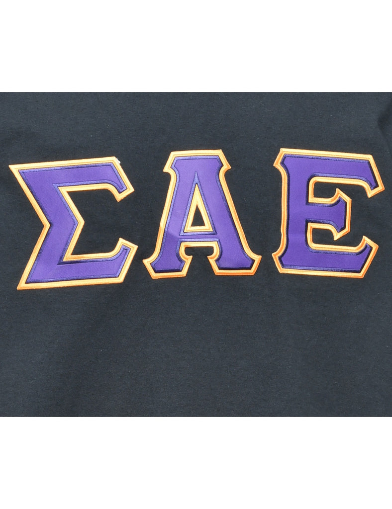 Long Sleeve Printed T-shirt - M