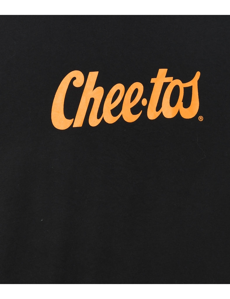 Long Sleeved Cheetos Graphic Printed T-shirt - XL