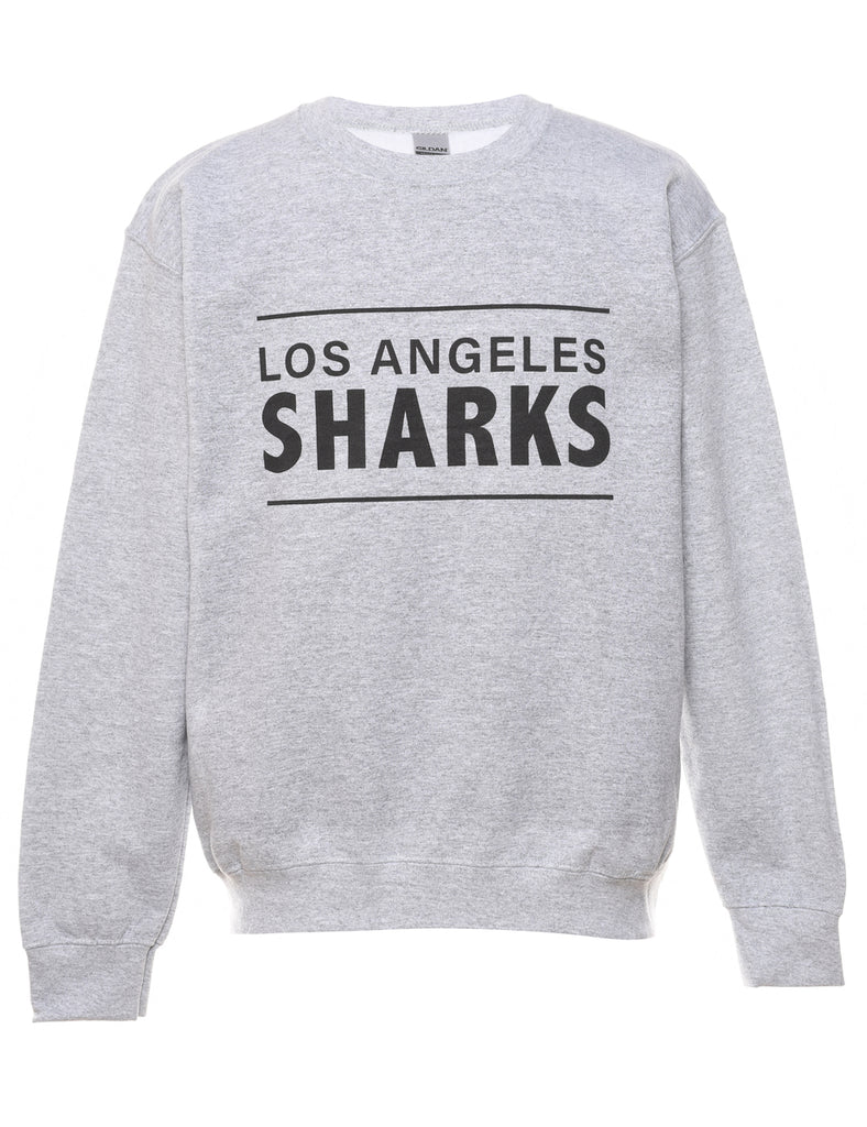 Los Angeles Sharks Printed Sweatshirt - S