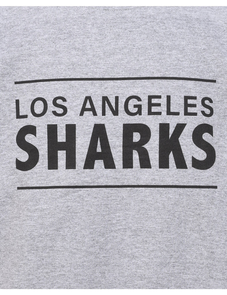 Los Angeles Sharks Printed Sweatshirt - S