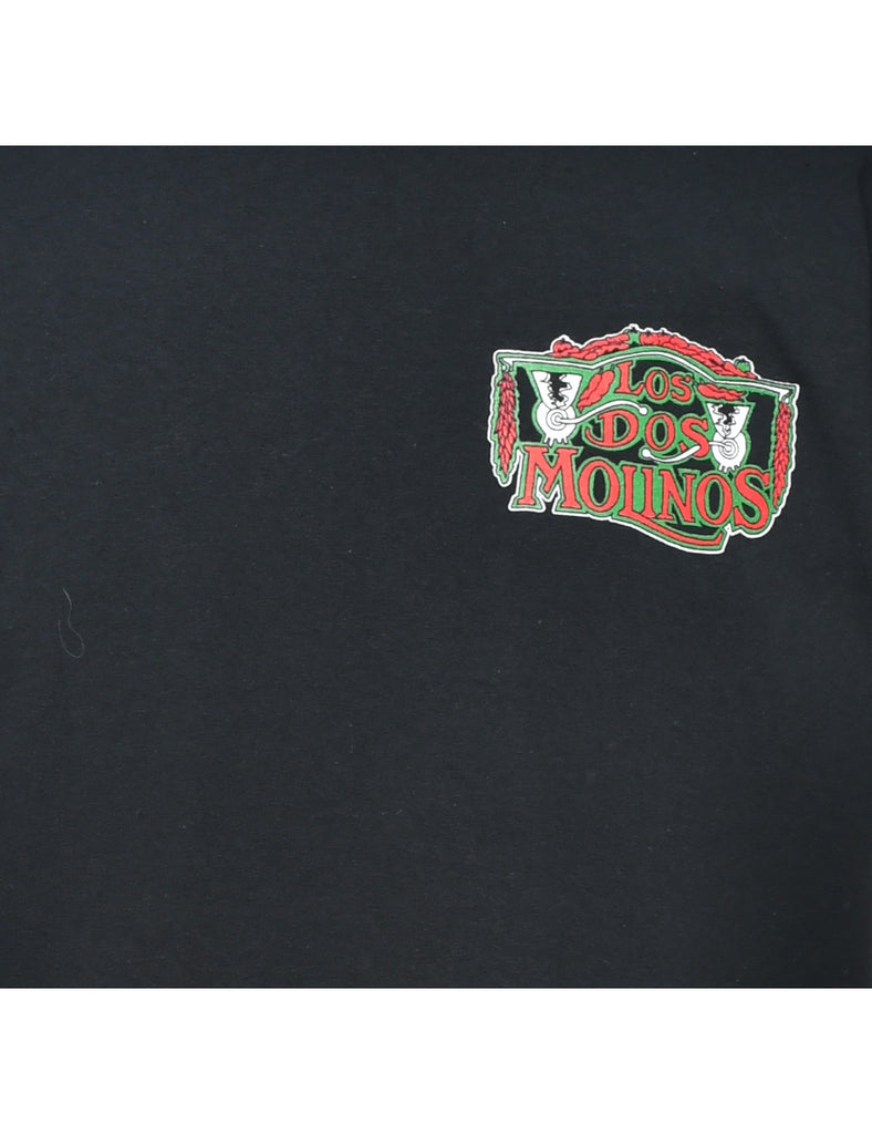 Los Dos Molinos Printed T-shirt - M