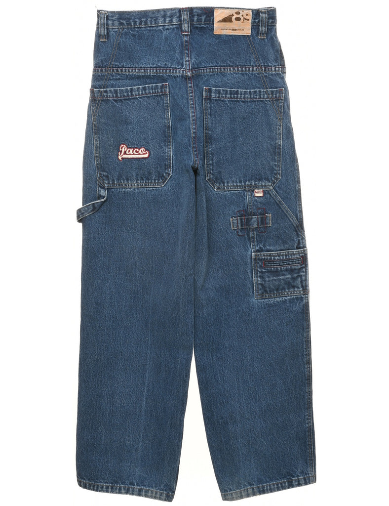 Low Rise Straight Fit Jeans - W30 L32