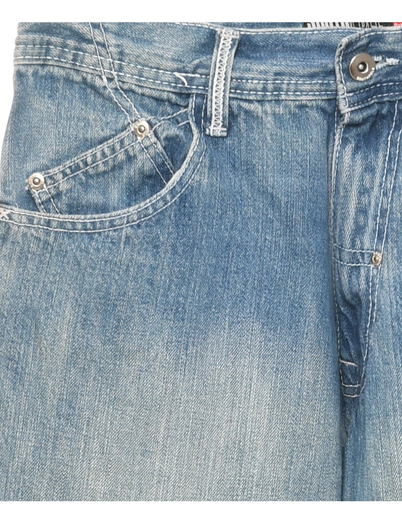 Low Rise Straight Fit Jeans - W30 L30