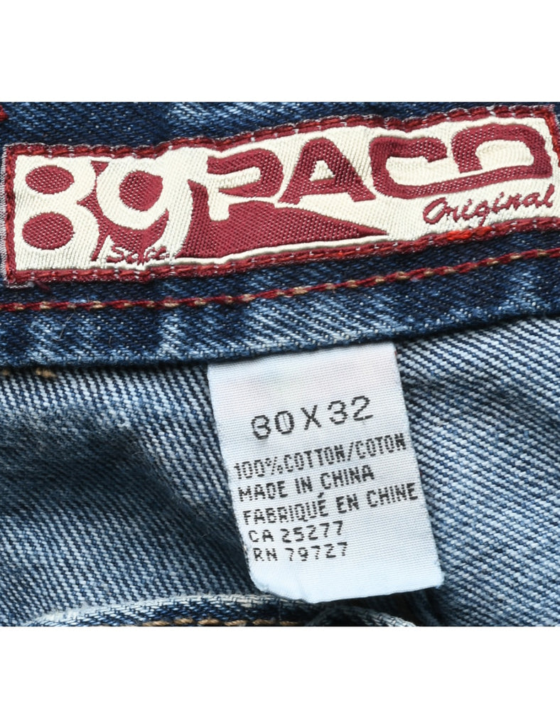 Low Rise Straight Fit Jeans - W30 L32