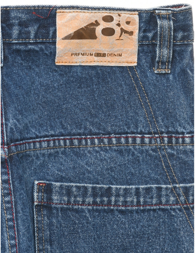 Low Rise Straight Fit Jeans - W30 L32