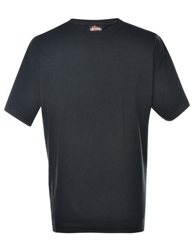 Mac Tools Black Printed T-shirt - XL