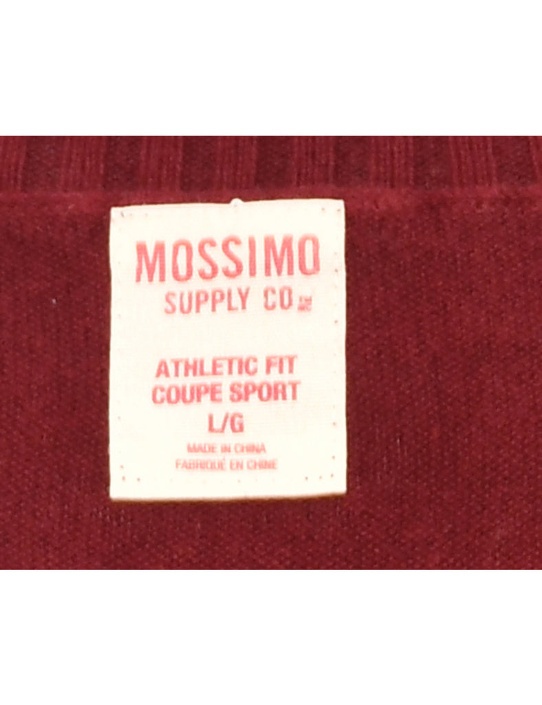 Maroon Christmas Jumper - L