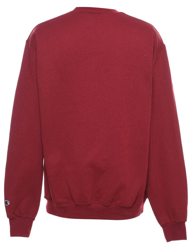 Maroon Christmas Sweatshirt - M