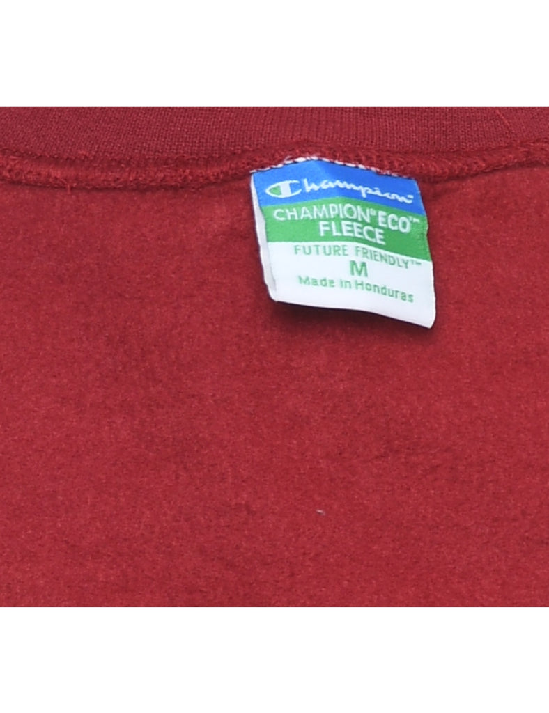 Maroon Christmas Sweatshirt - M