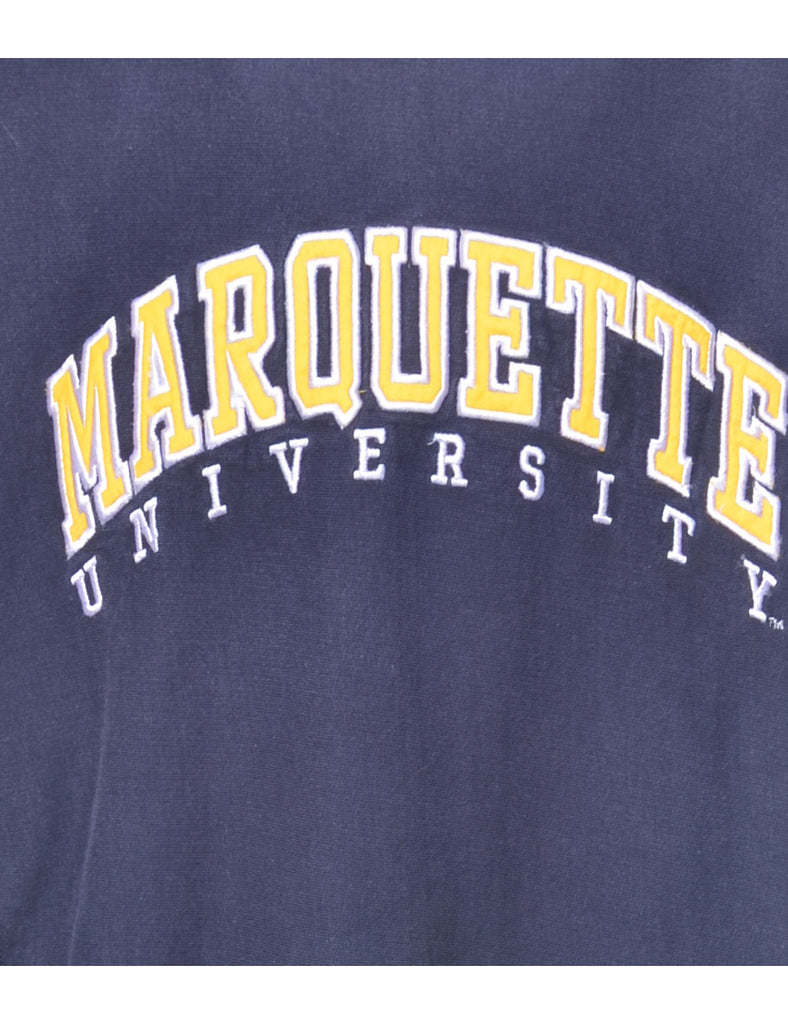 Marquette University Printed Hoodie - XL