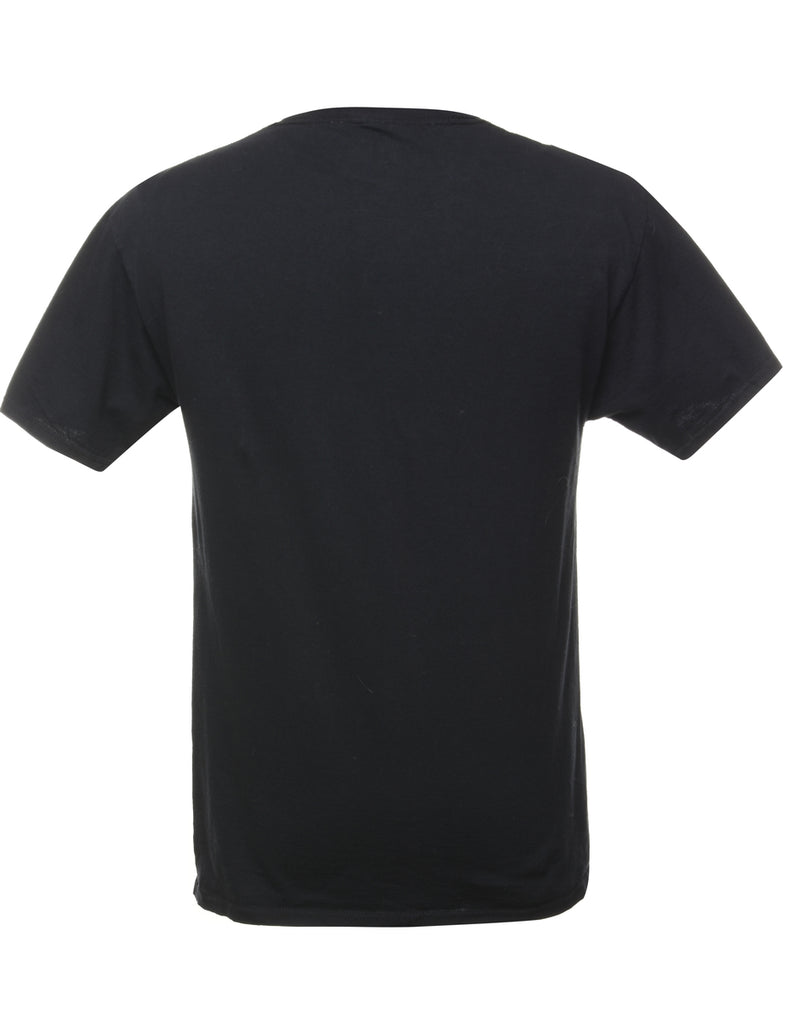 Marvel Black Printed T-shirt - M