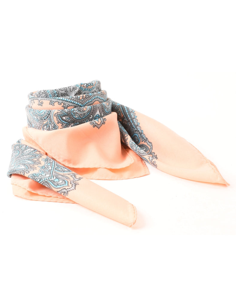 Medallion Print Head Scarf - M