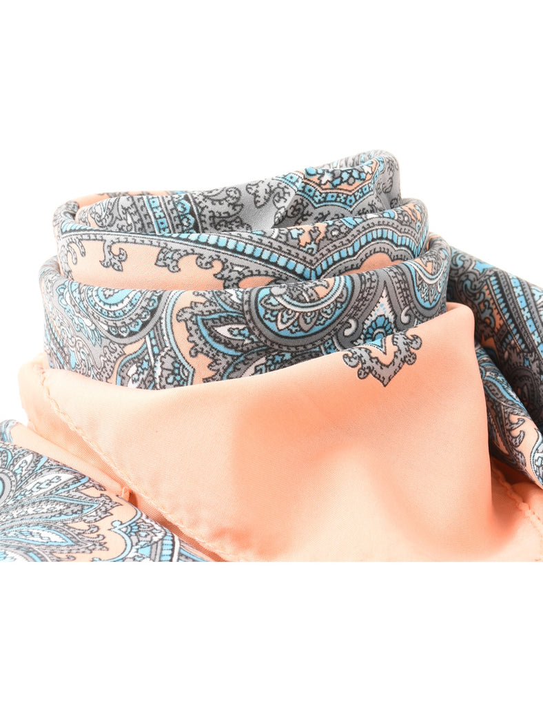 Medallion Print Head Scarf - M