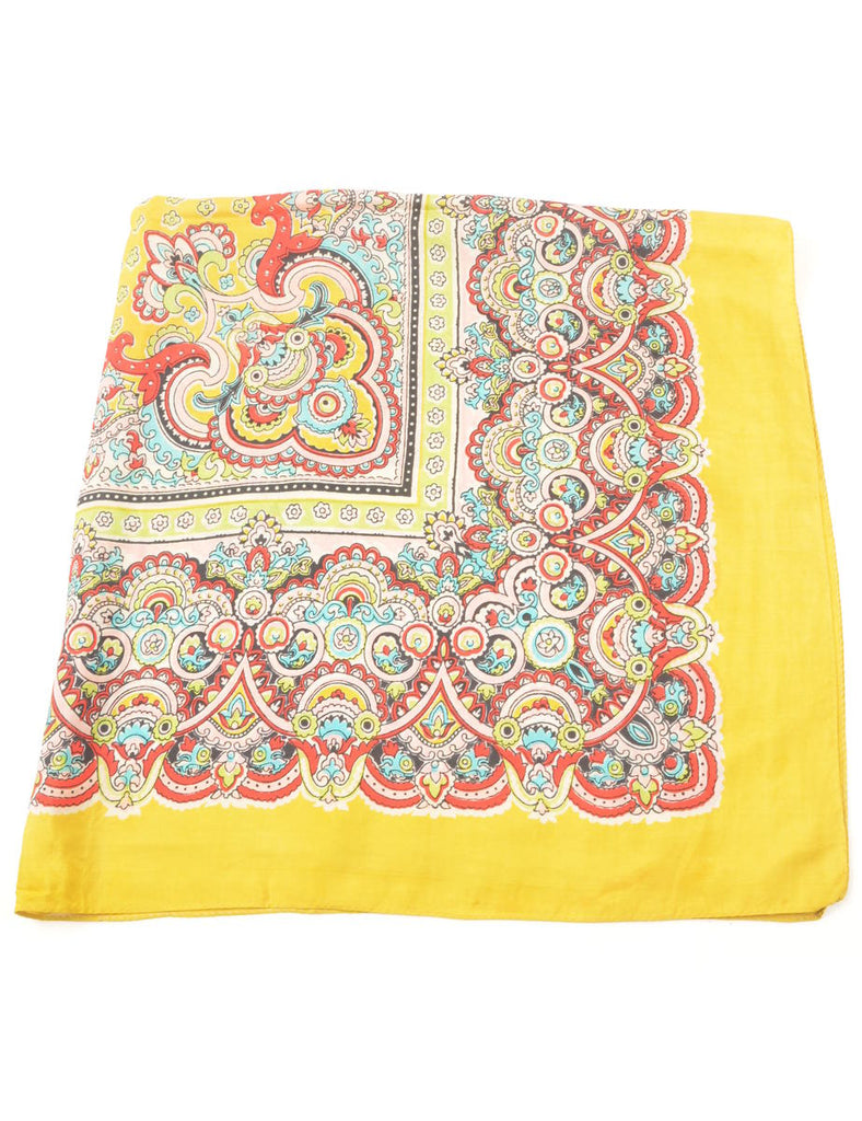 Medallion Print Head Scarf - M