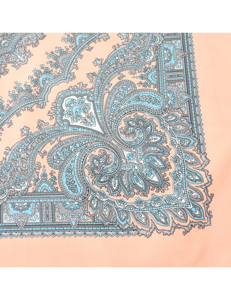 Medallion Print Head Scarf - M