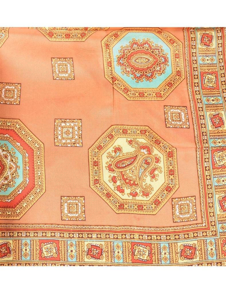 Medallion Print Scarf - S