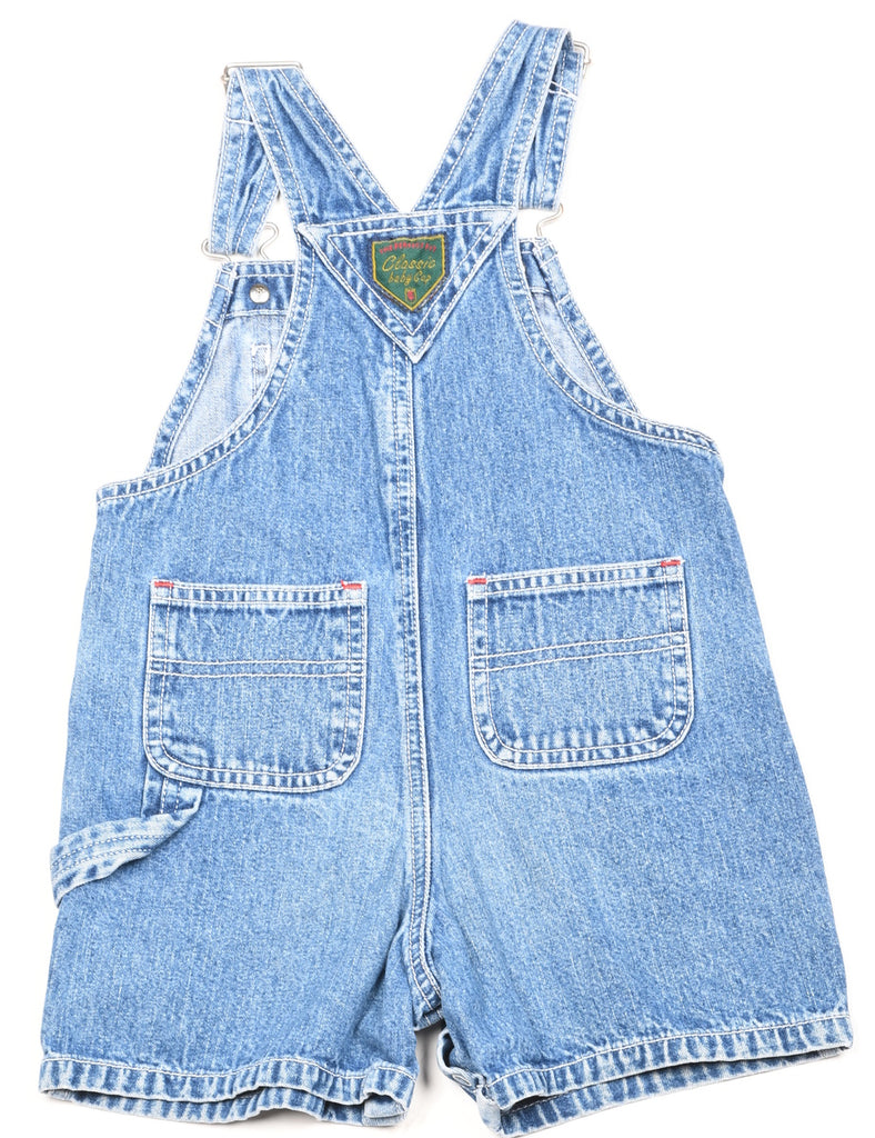 Medium Wash Denim Dungarees - 12-18 MONTHS