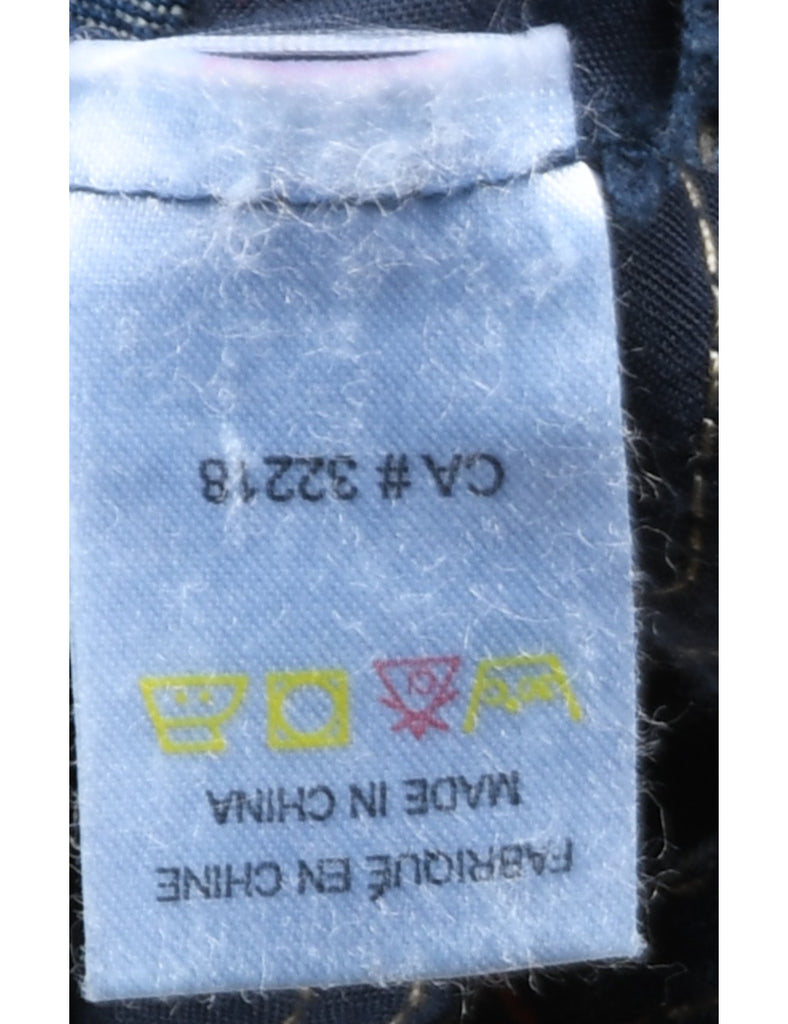 Medium Wash Denim Dungarees - 6-9 MONTHS