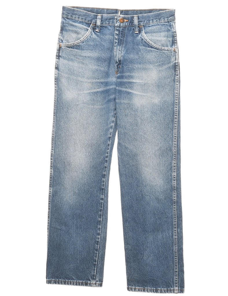 Medium Wash Straight Fit Jeans - W32 L30
