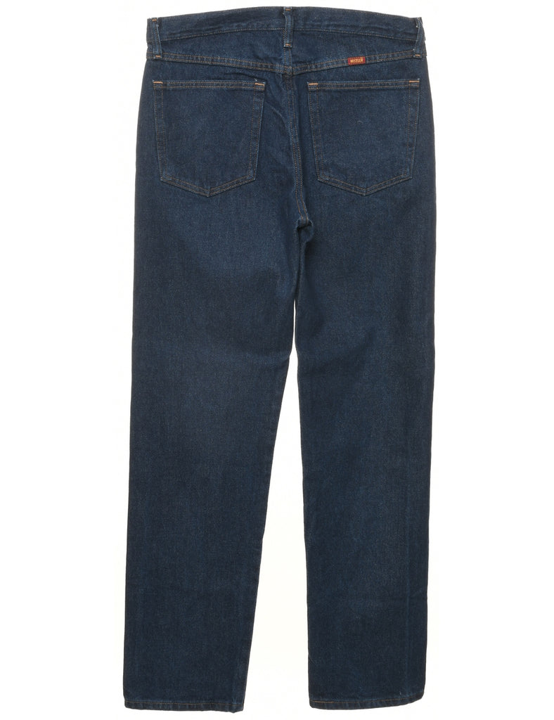 Medium Wash Straight Fit Jeans - W32 L32