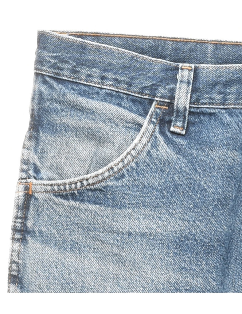 Medium Wash Straight Fit Jeans - W32 L30